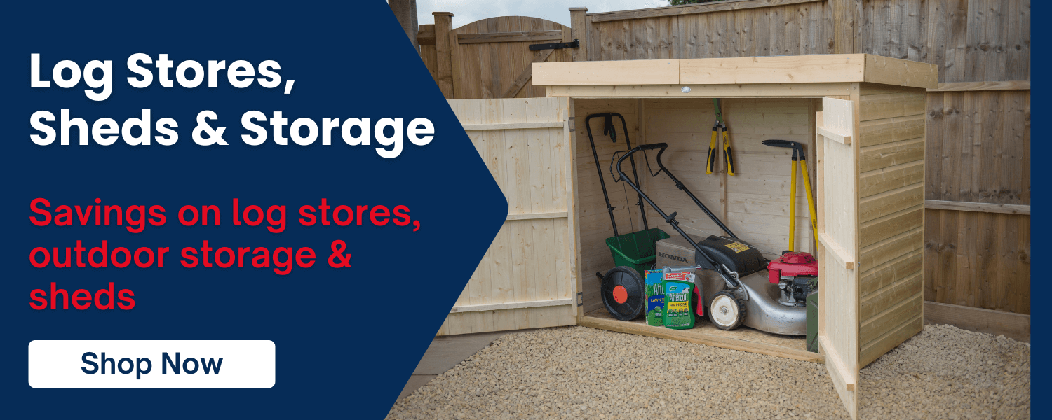 Log Stores, Sheds & Storage