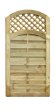 6ft (1.8m) x 3ft (0.9m) San Remo Omega Gate with Trellis