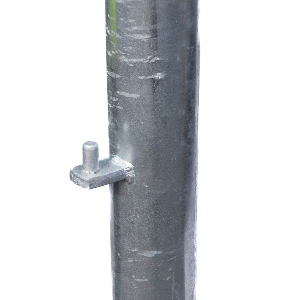 Metal Gate Post 4½" Galvanised Hanging Post