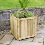 Zest Holywell Garden planter box, large size shown