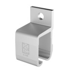 This aluminium open side wall bracket is for use with Coburn 325 series and is for top hung sliding doors 600 kgs in weight.