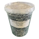 2 inch nails shown in a 2.5kg tub