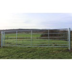 Bateman's Ashcombe metal gate shown in a field setting