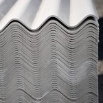 Stack of Eternit big six fibre cement sheets