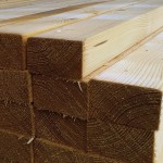 3x2 CLS timber is regularised by planing all round with eased edges for user comfort when handling. Shown here in a stack