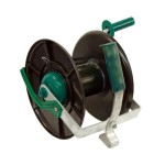 Rutland compact reel for temporary electric fencing