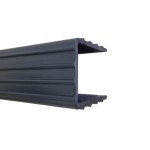 UltraShield C Channel for composite decking in Light Grey colour