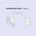 Brett Martin downpipe shoe diagram