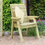 Zest Freya garden chair wood