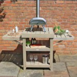 Zest table for pizza oven
