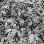 Grey slate stones for garden