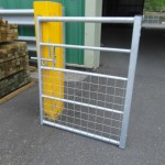 3ft half mesh metal field gate