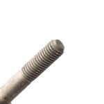 Close up view of M10 hex head bolt