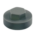 These Colour caps are made to suit standard 8mm hex head cladding fixings with 16mm washer. Juniper green cap shown