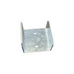 These timber fencing panel clips are used to secure timber fence panels to timber posts. The panel slots in and is screwed on