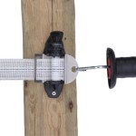 Rutland premium tape insulator shown attached to a post