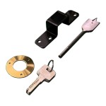 Accessories for gate mate wooden gate lock