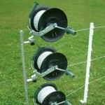 Rutland multi post shown with wire reels
