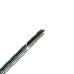 38mm long self-drilling tek screw close up
