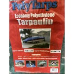 This tear-proof laminated tarpaulin is waterproof and has a UV filter for extended life. Shown here with full information