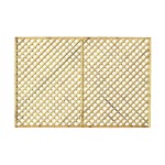 These diamond trellis panels are ideal for allowing plants to grow on and come in six sizes.  Shown here in 4ft size