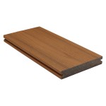 UltraShield PRO composite grooved decking 4.8m long in Western Yew Colour