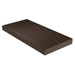 UltraShield Naturale Walnut solid edge composite decking board
