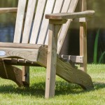 Zest lily garden chair wood