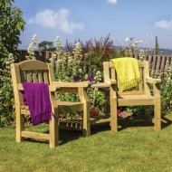 Zest Emily garden loveseat