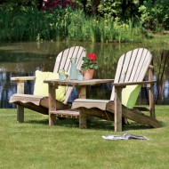 Zest Lily garden love seat