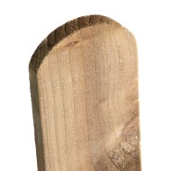 Rounded top pickets