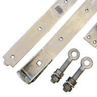 Close up view of adjustable cranked bands