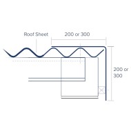 Diagram showing the dimensions of a Briarwood crank crown ridge