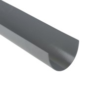 Brett Martin BR072G 4 meter gutter for 115mm deep flow, in grey