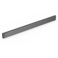 DuraPost Anthracite Grey composite gravel board for DuraPost fencing systems