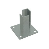 DuraPost bolt down corner post holder which the cover plate sits over
