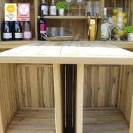 Zest garden bar small patio table