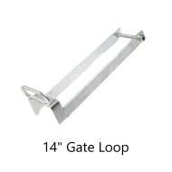 14" Wooden gate loop