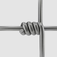 Close up view of the hinge on a L8/80/15 light net