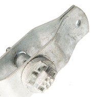 Galvanised Raddisseur  for tensioning wire, close up view