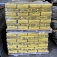 Reader Cement fast Postcrete (Post Mix) shown in pallets for rapid setting posts