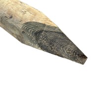 Rough pointed 10ft imported pine post