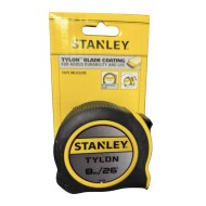 8m Stanley Tylon tape measure shown with packaging
