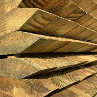 These tanalised and pressure treated timber pegs are pointed and have multiple uses, but most commonly used as garden stakes