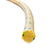 End view of a Wrag post driver rope