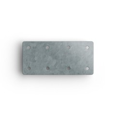 FENCEMATE® sleeper joining plate in galvanised finish