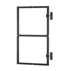 Birkdale GateMate adjustable steel gate frame kit in black
