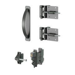 B8180013 DuraPost sleek gate ironmongery and accessories kit
