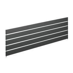 B8191833 DuraPost sleek screen panel in black measuring 1.82m by 0.6m