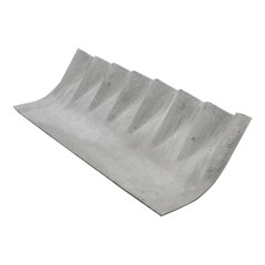 Briarwood fibre cement apron piece for closing joining to another building